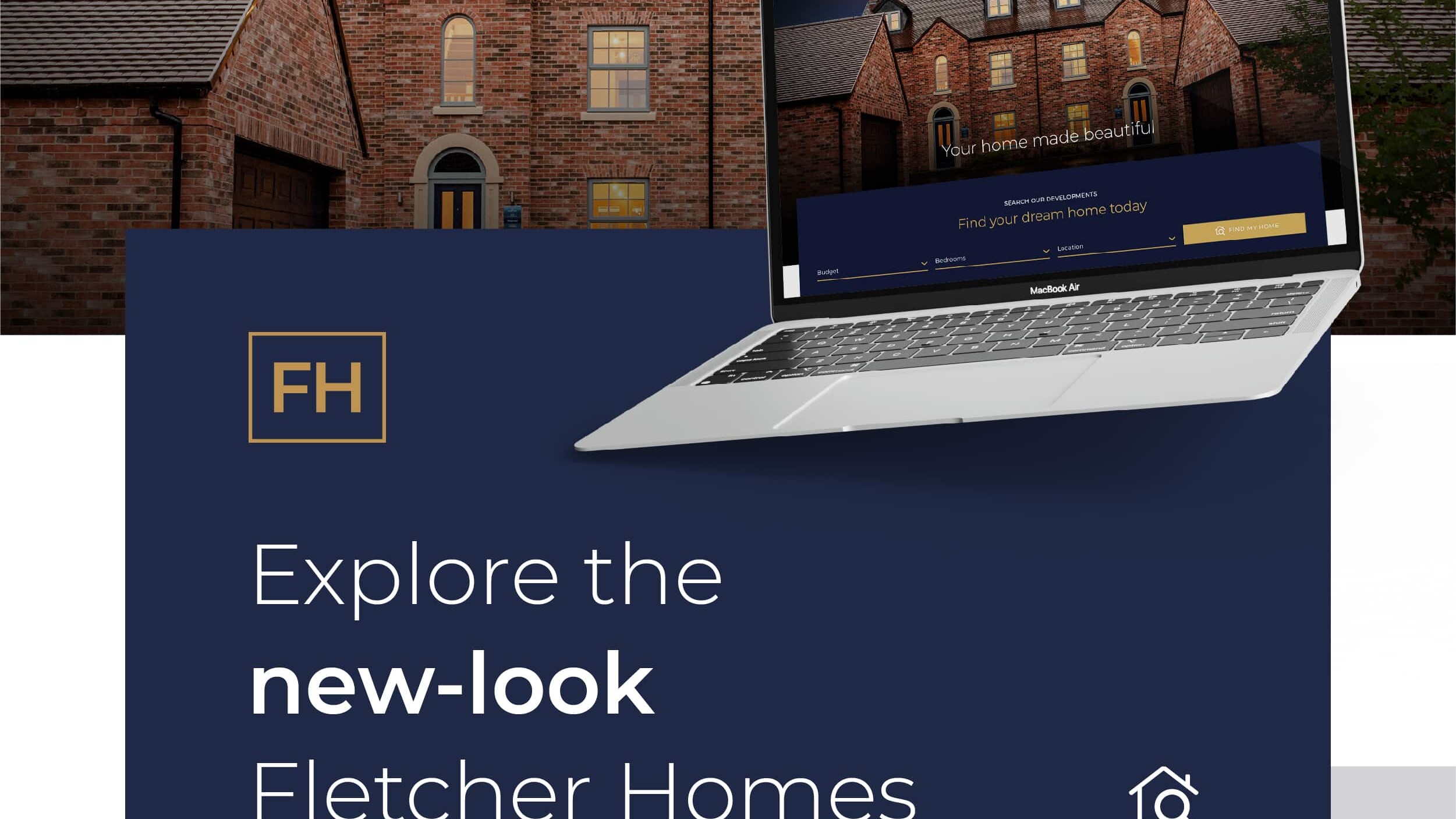 Fletcher Homes New Look Website