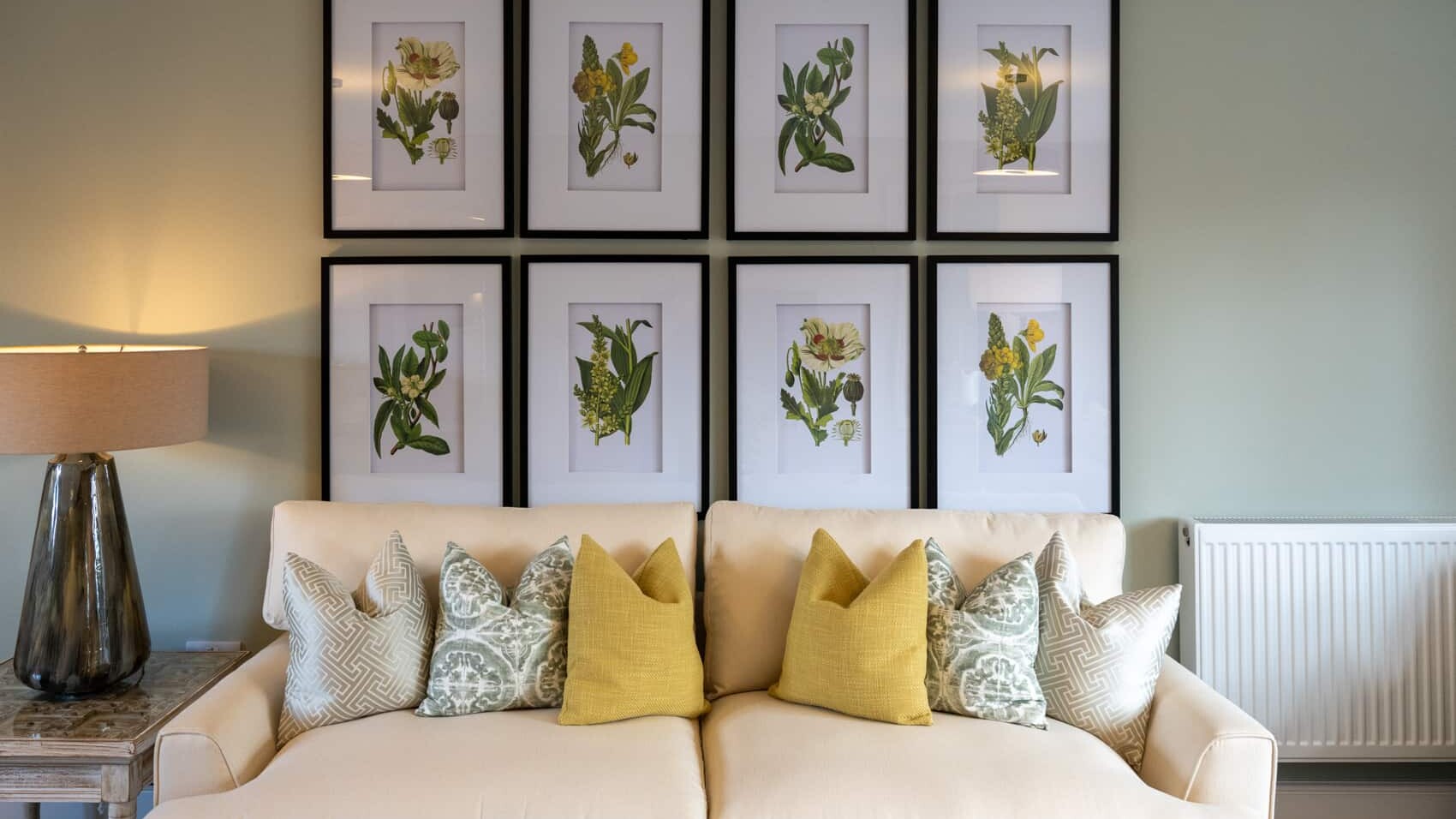 The Huntington, interior living room - Florence Fields | Fletcher Homes