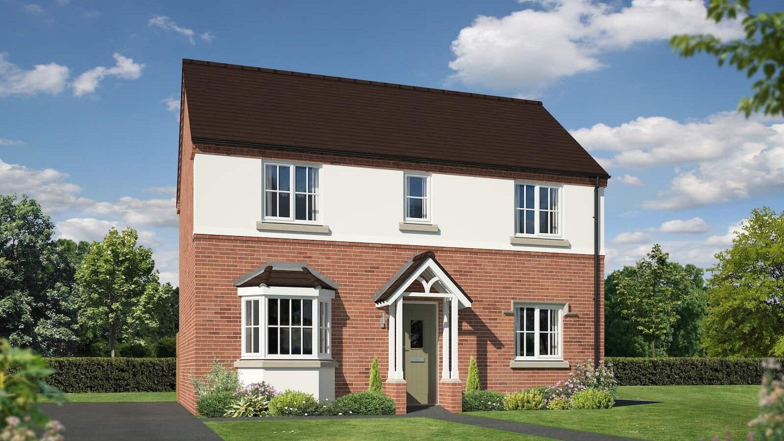 The Burlton CGI, Guinevere Park | Fletcher Homes