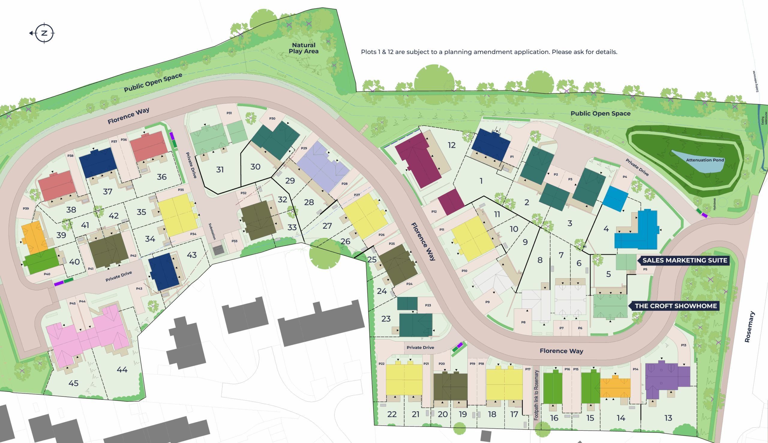Development site map
